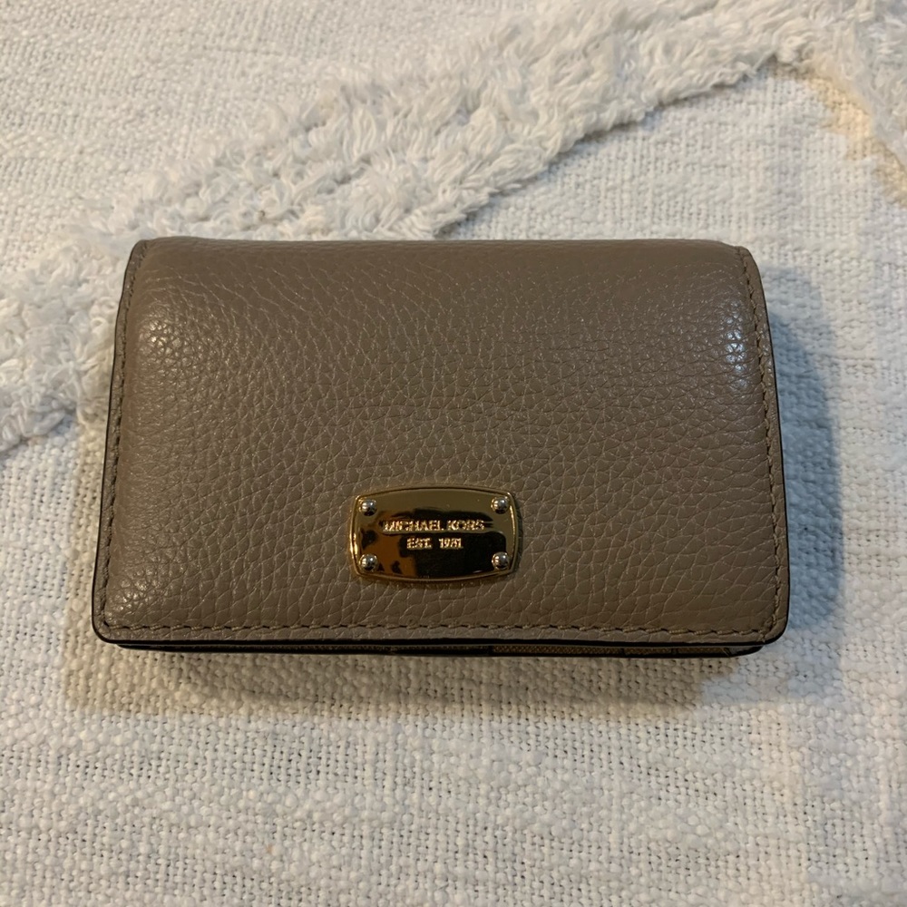 Michael Kors leather wallet
